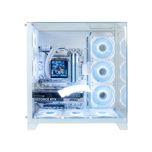 Rabbit0STUDIO�@Rabbit0 Studio �Q�[�~���O�p�\�R�� AMD Ryzen 7 7800X3D / RTX 5070 �z���C�g �t���Ή� Rabbit0 Studio�@RBST-7800X3D-5070SWH