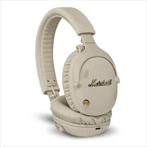 MARSHALL�@�u���[�g�D�[�X�w�b�h�z�� �m�I�[�o�[�w�b�h�^ / �m�C�Y�L�����Z�����O�Ή� / Bluetooth�Ή��n �N���[���@Monitor III A.N.C. Cream