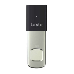 LEXAR�@Lexar JumpDrive Fingerprint F35 Pro 64GB USB3.2(Gen1) Type-A�Ή� �w��F�؎�USB�t���b�V�������� 300MB/s�����]�� �X���C�h���@LJDF35P064G-RNBNJ