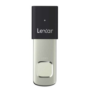 LEXAR�@Lexar JumpDrive Fingerprint F35 Pro 128GB USB3.2(Gen1) Type-A�Ή� �w��F�؎�USB�t���b�V�������� 400MB/s�����]�� �X���C�h���@LJDF35P128G-RNBNJ