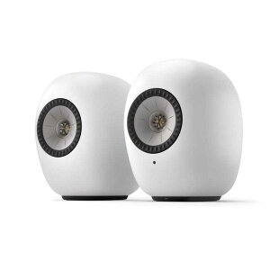 KEF�@WiFi�X�s�[�J�[ �m�n�C���]�Ή� / Bluetooth�Ή� / Wi-Fi�Ή��n �~�l�����z���C�g�@LS LUXE MIN WHITE JP