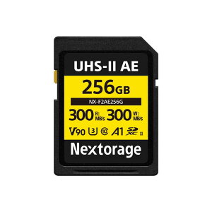 NEXTORAGE�@SDXC UHS-II�J�[�h V90 TLC �mClass10 / 256GB�n�@NX-F2AE256G