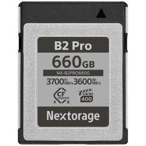 NEXTORAGE�@CFexpress 4.0 Type B PRO Series 660GB VPG400�@NXB2PRO660G