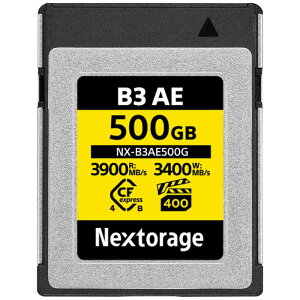 NEXTORAGE�@CFexpress 4.0 Type B AE Series 500GB VPG400�@NXB3AE500G