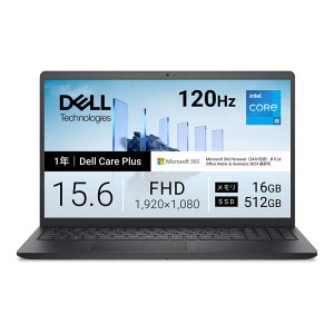 DELL�@�f���@�m�[�g�p�\�R�� Dell 15 DC15250 [ 15.6�^ / Win11 Home / Core i5 / ������16GB / SSD512GB / Office�I���\ ] �J�[�{���u���b�N�@ND55-GWM3BC