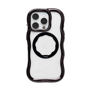 �y2026�N08��21�������\��zHAMEE�@�miPhone 16 Pro��p�niFace BeBling Wave MagSynq �N���A�P�[�X iFace �u���b�N�@41-192546