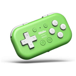 8BITDO�@8BitDo Micro Bluetooth �|�P�b�g�T�C�Y �~�j�R���g���[���[ (�L�[�{�[�h���[�h�Ή�/�Ў�f�o�C�X) Green