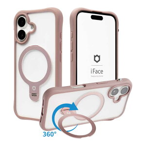 HAMEE�@�miPhone 16��p�niFace Leany MagSynq �X�^���h�P�[�X ���J�x�[�W���@41-193451