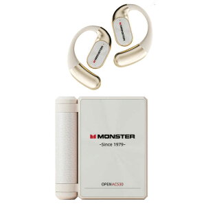 �����X�^�[�@���S���C�����X�C���z�� Monster Open Ear AC530 �m���C�����X(���E����) / �I�[�v���C���[�^ / Bluetooth�Ή��n�@MH22248-WH