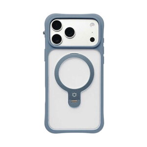 HAMEE�@�miPhone 18 Pro Max / 17 Pro Max��p�niFace Leany MagSynq �X�^���h�P�[�X �y�[���u���[�@41-193628
