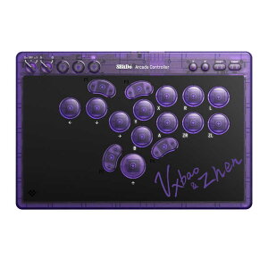 8BITDO�@�uVxbao�v���uZhen�v�V�O�l�`���[���f�� �����E�L���ڑ� �A�[�P�[�h�R���g���[���[(WindowsPC/Switch/Switch2�Ή�)�@8BitDo Arcade Controller Purple