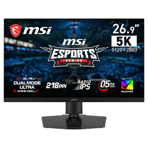 �y2026�N10��01�������\��zMSI�@�Q�[�~���O�t���f�B�X�v���C �m26.9�^ / 5K(5120×2880) / ���C�h / 75Hz�n�@MAG 271KPD7