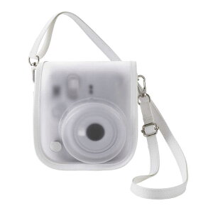 �G���R���@ELECOM�@instax mini 13/12(�`�F�L)�p �J�����P�[�X �z���C�g�@IC-CCM13WH