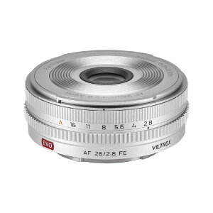VILTROX�@AF 26mm F2.8 EVO �\�j�[E�}�E���g �m�\�j�[E / �P�œ_�����Y�n �~�X�g�V���o�[�@AF26/2.8EVOESV