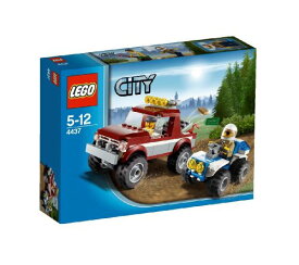 レゴ (LEGO) シティ オフロード4WDとポリスATV 4437