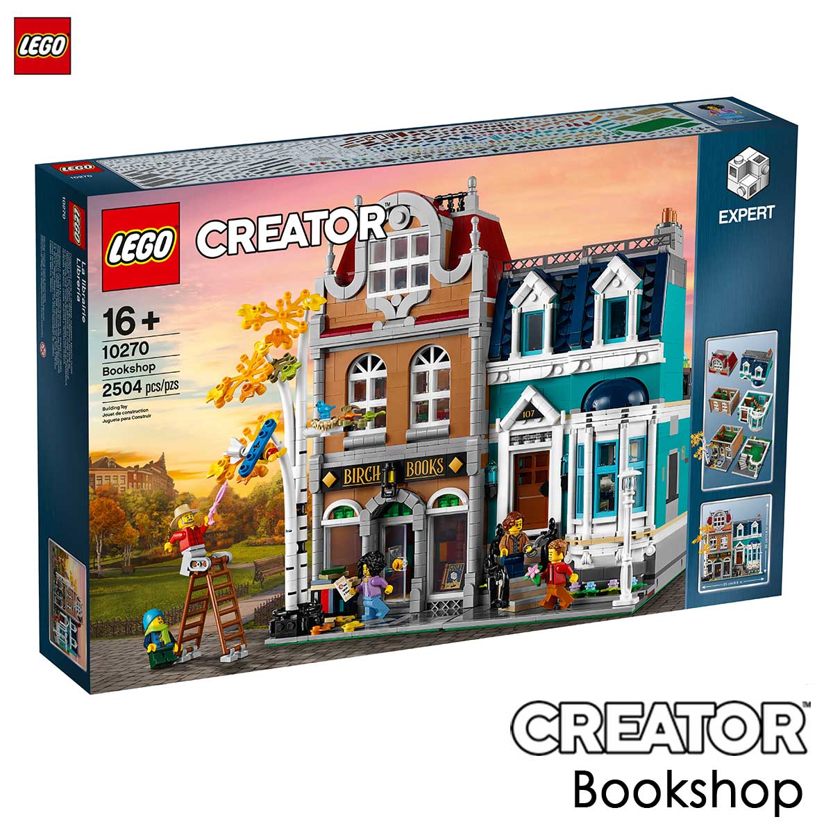 人気のLEGO モジュラービルディングシリーズの人気セットです レゴ LEGO クリエイター エキスパート 本屋さん 10270 国内流通正規品 おもちゃ 最新アイテム ブロック Bookshop 誕生日 玩具 クリスマス プレゼント 男の子 グッズ 安値 ギフト