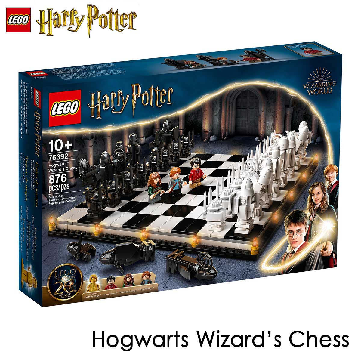 作ってよし 遊んでよし 飾ってよし ハリーポッターのあのチェス盤です レゴ LEGO ハリー ポッター ホグワーツ 魔法使いのチェス 76392 国内流通正規品 インテリア おすすめ特集 ブロック 誕生日 Hogwarts 玩具 未使用 グッズ Chess ギフト 男の子 おもちゃ Wizard’s プレゼント
