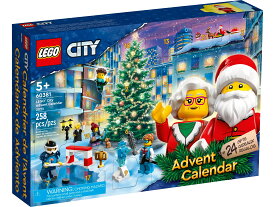 レゴ(LEGO) CITY シティ アドベントカレンダー2023 60381 国内流通正規品 玩具 ブロック おうち時間 大人 インテリア ディスプレイ ホビー フィギュア ギフト 男の子 女の子 クリスマス プレゼント カウントダウン 冬 ワクワク 町並み