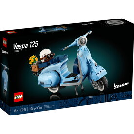 レゴ (LEGO) クリエイター エキスパート ベスパ 125 10298 国内流通正規品 玩具 ブロック スポーツ おうち時間 大人 オトナレゴ インテリア ディスプレイ おしゃれ ホビー 模型 プレゼント ギフト 誕生日 イタリア 名車 バイク