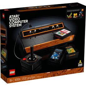 レゴ (LEGO) ICONS アイコン Atari 2600 VIDEO COMPUTER SYSTEM 10306 国内流通正規品 玩具 ブロック おうち時間 大人 オトナレゴ インテリア ディスプレイ おしゃれ ホビー 模型 プレゼント ギフト 誕生日 大人向け レトロ ゲーム機 リアル レプリカ コレクター