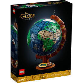 レゴ (LEGO) アイデア 地球儀 21332 国内流通正規品 玩具 ブロック 男の子 女の子 おうち時間 大人 オトナレゴ インテリア ディスプレイ おしゃれ ホビー 模型 プレゼント ギフト 誕生日 お部屋デコレーション 世界地図