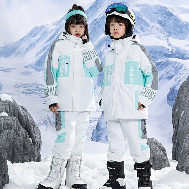 楽天市場】スキーウェア キッズ ジャケット&パンツ ジュニア 女の子 