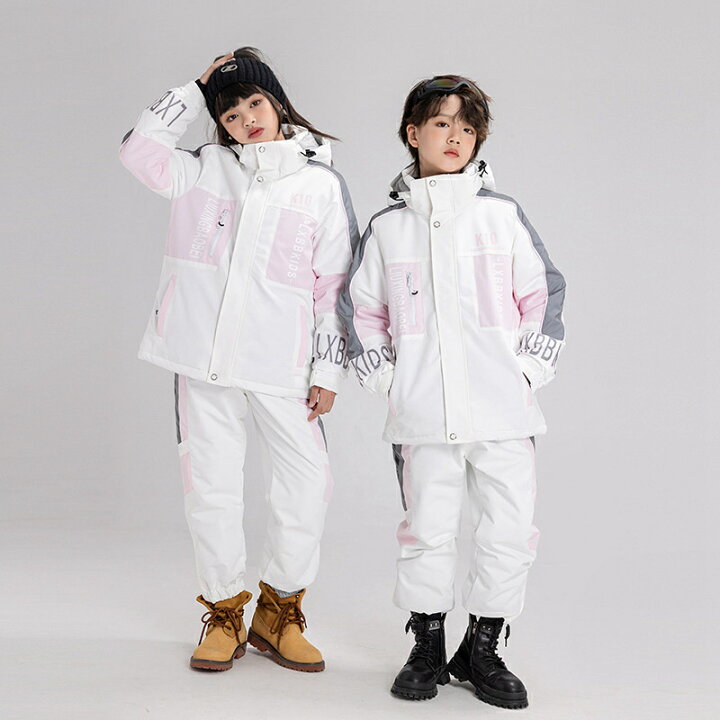 楽天市場】スキーウェア キッズ ジャケット&パンツ ジュニア 女の子 