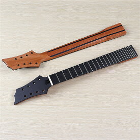 エレキベースネック ベースネック ベース用交換ネック 24フレット ベースパーツ メイプル 艶消し JB-16