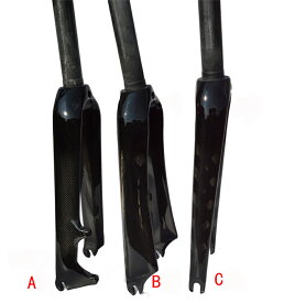 14/16/20インチ用 451 406 フルカーボン フロントフォーク ロードバイク 小径車 カーボンフォーク 1-1/8" 折り畳み自転車フォーク skc45