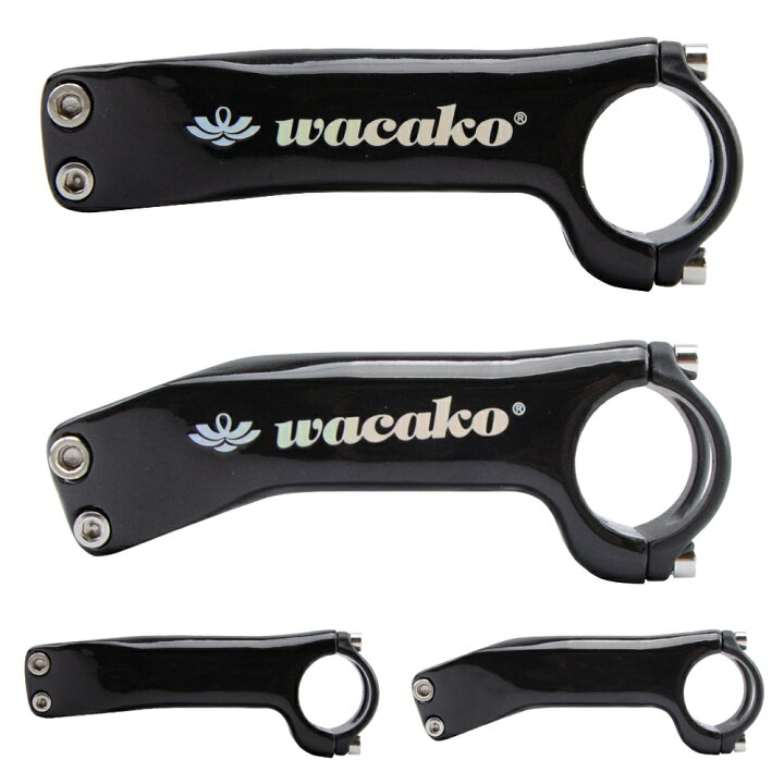 楽天市場】wacako カーボンステム 6度17度 ロードバイクステム 