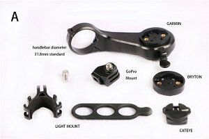 KOCEVLO �R���s���[�^�[�}�E���g ���@�\ �x�� �w�b�h���C�g/GoPro�z���_�[�t ���@��Ή� GoPro Mount Light Mount �R���v���[�g�Z�b�g kcvm03