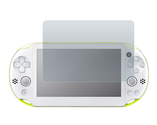 送料無料 PlayStation Vita PCH-2000用液晶保護シール クリーナークロス付き　（プレイステーションヴィータ 保護フィルム シート） メール便