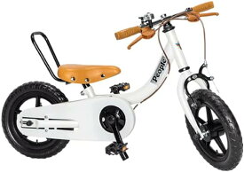 People ピープル ケッターサイクル2 12インチ ブルーミングホワイト 027506 足蹴り 自転車 幼児車 プレゼント 半組立