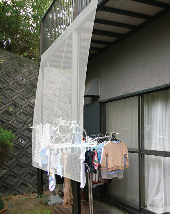 楽天市場】雨よけシート 透明 屋外 洗濯物 カバー ベランダ 雨対策 