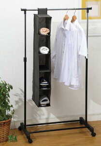吊り下げ 衣類 収納 ハンガーラック カバン置き ラック オフィス 玄関 鞄置き場 鞄置き タオル ランドリーラック サニタリー収納 収納 洗面所収納 ラック 浴室収納 タオル収納 下着収納