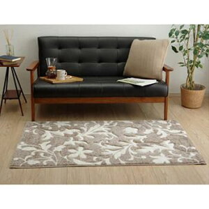 ラグ カーペット おしゃれ ラグマット 絨毯 北欧 安い じゅうたん 厚手 マット リビング 部屋 床 こたつ敷布団 中敷き 敷きマット 80×140 2畳 玄関マット キッチンマット ベージュ