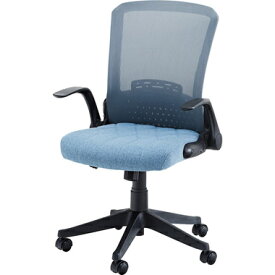 オフィスチェア 事務椅子 キャスター 椅子 パソコンチェア デスクチェア おしゃれ テレワーク 安い 腰痛 疲れない 疲れにくい 子供 女性 ブルー 青 約 幅60 奥行58.5 高さ93〜103 座面高45〜55