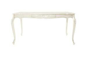 ダイニングテーブル おしゃれ 安い 北欧 食卓 テーブル 単品 モダン 会議 事務所 ( 机 幅150×80 ) 4人用 5人用 引き出し 収納 アンティーク クラシック エレガント ヨーロッパ シャビー プリンセ