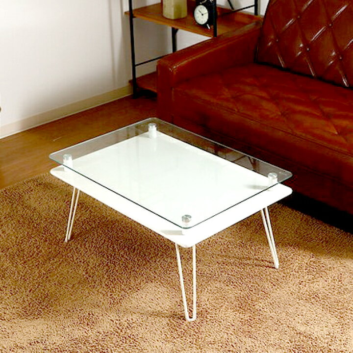 楽天市場】ローテーブル 折りたたみ 折れ脚 ディスプレイ テーブル  