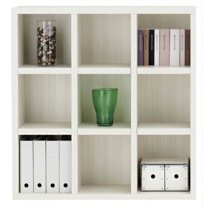 楽天市場 本棚 おしゃれ 北欧 安い 完成品 収納 整理 棚 ラック 大容量 子供 絵本 対応 3段 白 コミック 文庫本 漫画 マンガ Cd Dvd オープン リビング 約 幅110 奥行30 家具 インテリア通販room