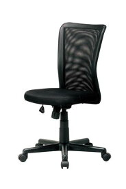 オフィスチェア 事務椅子 デスクチェア キャスター付き椅子 キャスター 椅子 チェア ハイバック ブラック 黒 肘なし おしゃれ 安い パソコンチェア