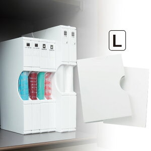 ゴミ袋収納 ゴミ袋ストッカー ゴミ袋&保存袋用ホルダー L マグネットシート キッチン収納ケース ポリ袋ストッカー