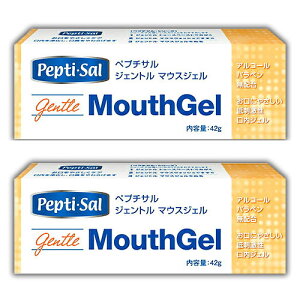 ペプチサル ジェントル マウスジェル 42g 口腔ケアジェル 介護 口腔 ケア 用品 口腔ジェル 口腔洗浄 口腔ケア 2個