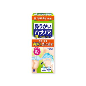 ハナノア 鼻うがい 鼻づまり 鼻水 鼻洗浄 専用洗浄液 小林製薬 500ml