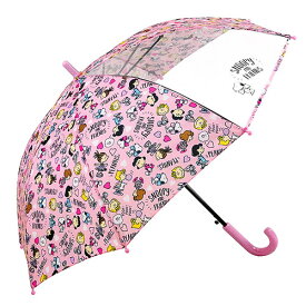 女の子 傘 キッズ 傘 女の子 50cm スヌーピー SNOOPY 子供 雨傘 かわいい ジャンプ