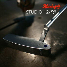 Masda golf マスダゴルフ STUDIO-2 パター スタジオ2 ブラックオキサイド・ニッケルクローム・銅メッキ・ブラックコート ピン型(ブレード型) 右用 カスタムパター