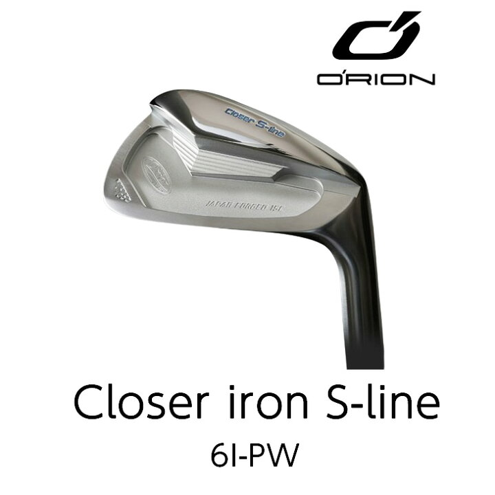 楽天市場】Closer iron S-line IRON アイアン5本set(6I-PW) オライオン 
