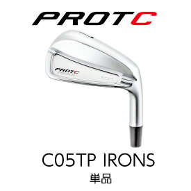 C05TP FORGED IRON アイアン単品 PROTO CONCEPT プロトコンセプト《 SHAFT：MCI_TRAVIL_MODUS3_N.S.PRO_DG_TourAD_RAUNE_ATTAS》_N.S.PRO_DG_TourAD_RAUNE_ATTAS》