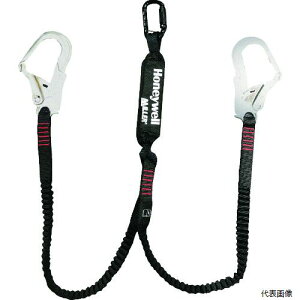 【スタンプラリー】Essex Japan DL-C1J-DL Honeywell 伸縮ランヤード(ダブル)(ワークプレイス ハーネス用)