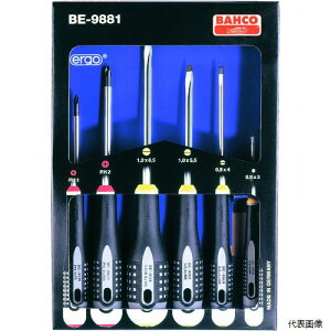 �X�i�b�v�I���c�[���Y BE-9881 BAHCO �O���b�v�h���C�o�[ �G���S�h���C�o�[�Z�b�g �n��}�O�l�b�g���� 6�{�Z�b�g